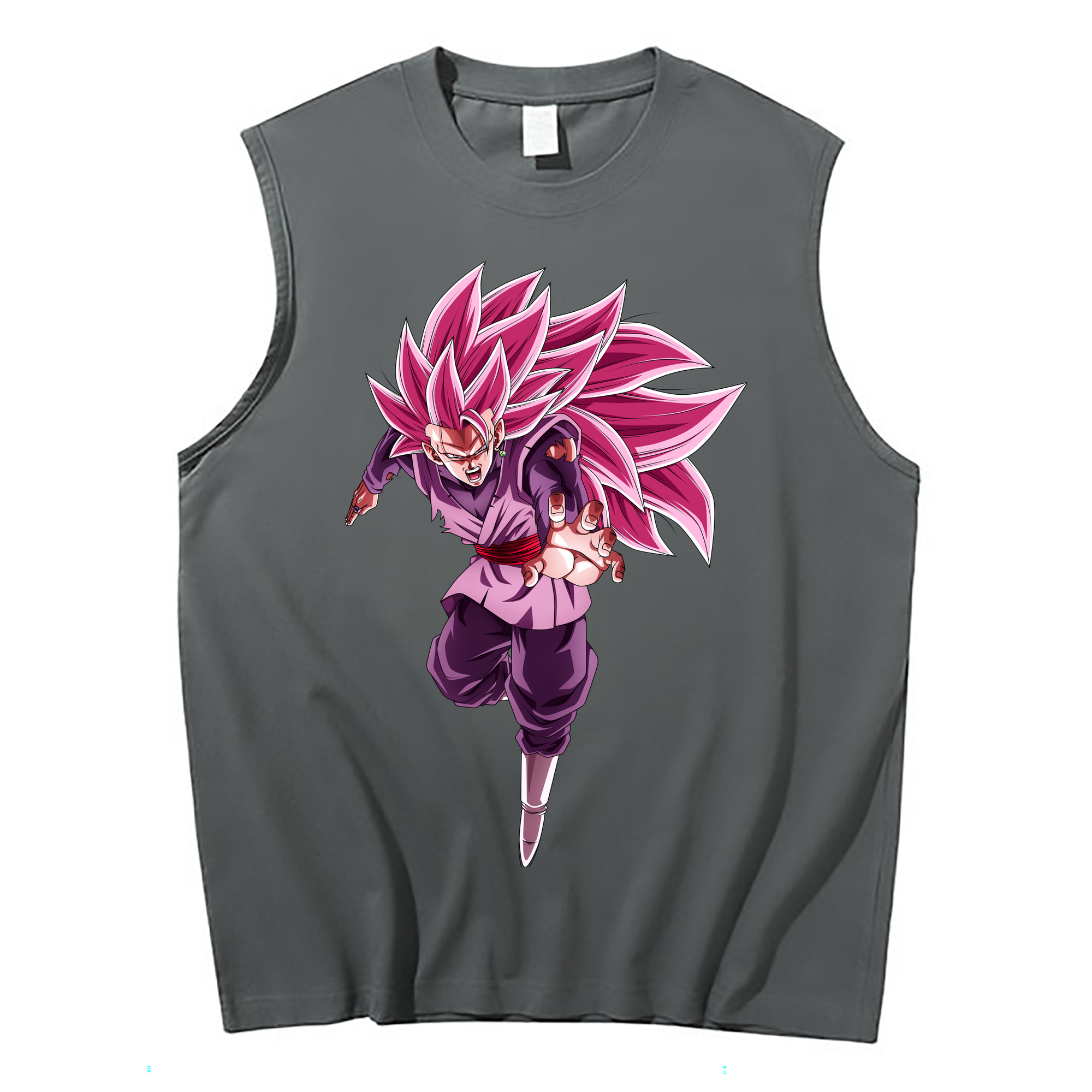 （画像用） ドラゴンボール ベジット DRAGON BALL Vegetto コットン100％タンクトップ（フロントプリント）